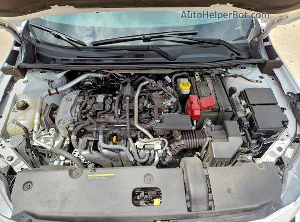 3N1AB8CV4SY386941 2025 NISSAN SENTRA White Widok wnętrza z tyłu