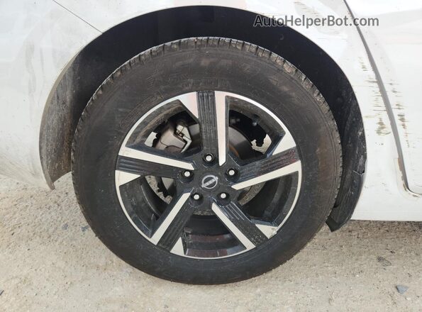 3N1AB8CV4SY386941 2025 NISSAN SENTRA White Widok naklejki z numerem VIN