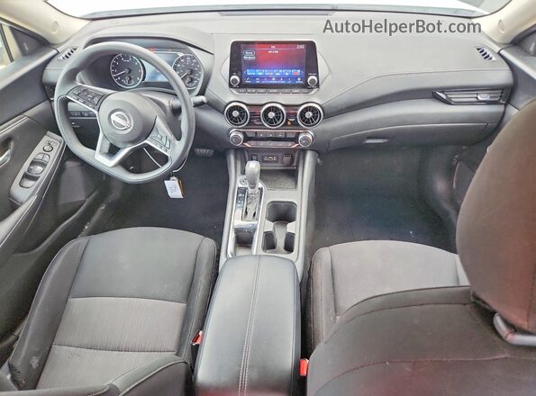 3N1AB8CV4SY386941 2025 NISSAN SENTRA White Widok deski rozdzielczej