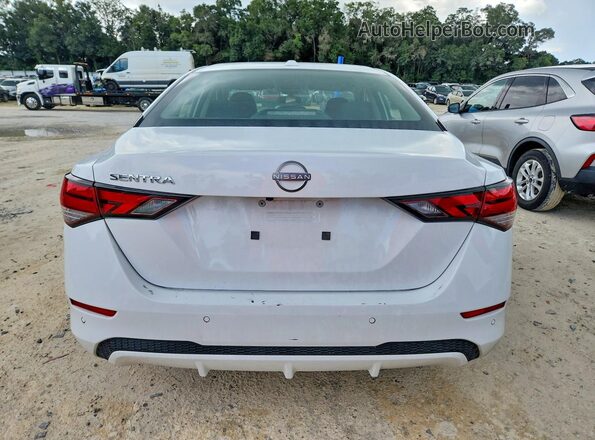 3N1AB8CV4SY386941 2025 NISSAN SENTRA White Widok z tyłu