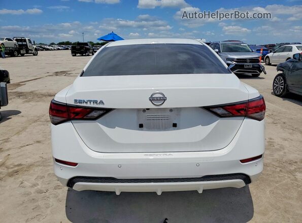 3N1AB8CV4SY404841 2025 NISSAN SENTRA White Вид ззаду