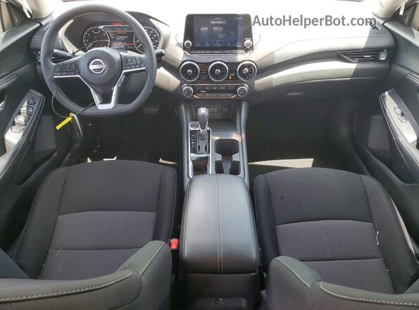 3N1AB8CV4SY404841 2025 NISSAN SENTRA White Вид панелі приладів