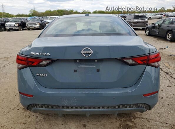 3N1AB8CV4SY405424 2025 NISSAN SENTRA Blue Вид ззаду