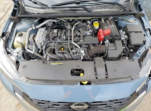 3N1AB8CV4SY405424 2025 NISSAN SENTRA Blue Вид задньої частини салону