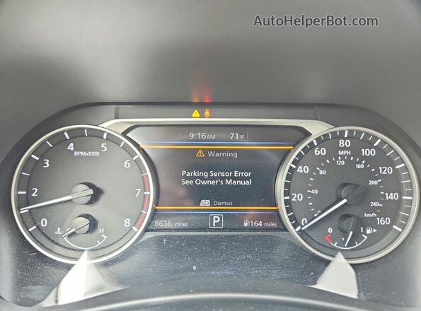 3N1AB8CV4SY429612 2025 NISSAN SENTRA Blue Instrument cluster view
