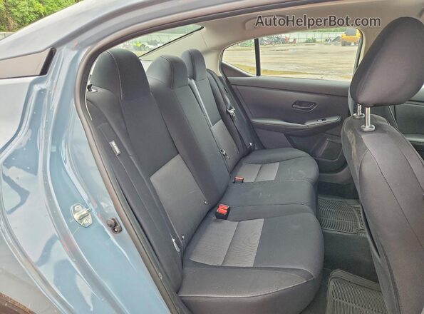 3N1AB8CV4SY429612 2025 NISSAN SENTRA Blue Rear seats view