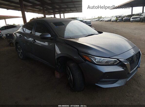 3N1AB8CV5LY234202 2020 NISSAN SENTRA Gray Front view