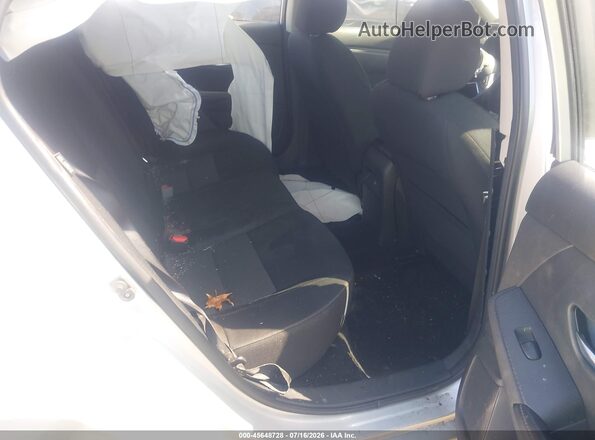 3N1AB8CV5MY205400 2021 NISSAN SENTRA Silver Widok naklejki z numerem VIN