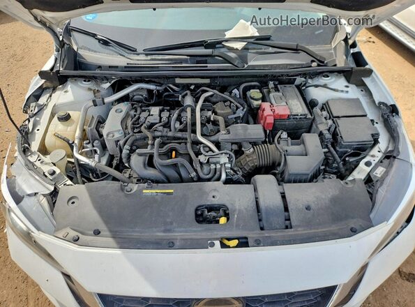 3N1AB8CV5MY214095 2021 NISSAN SENTRA Белый Вид задней части салона
