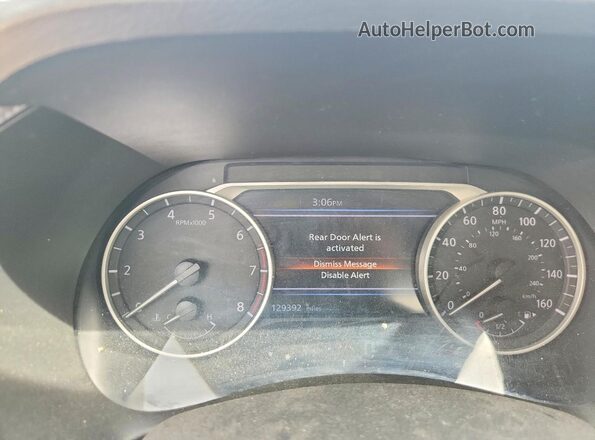 3N1AB8CV5MY214095 2021 NISSAN SENTRA Белый Вид щитка приборов