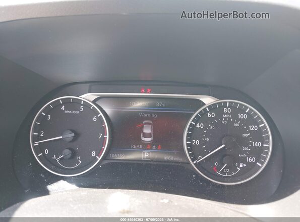 3N1AB8CV5MY252412 2021 NISSAN SENTRA Серебряный Вид задних сидений