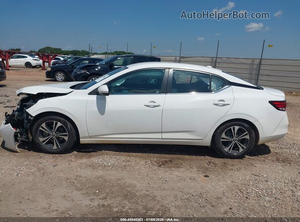 3N1AB8CV5MY252412 2021 NISSAN SENTRA Серебряный Панорамный вид салона 360°