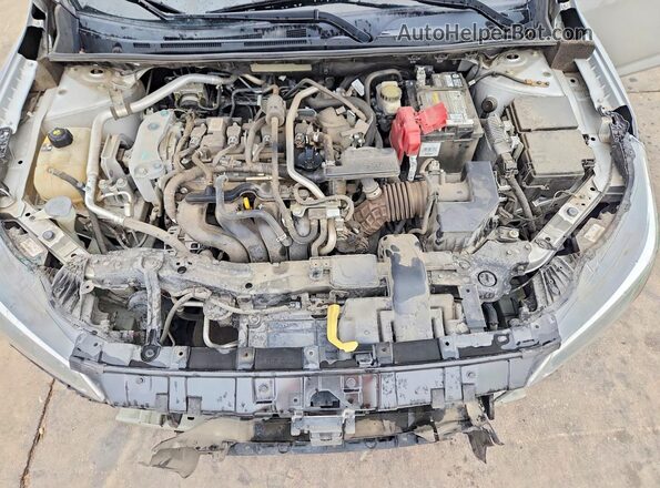 3N1AB8CV5MY272675 2021 NISSAN SENTRA Silver Widok wnętrza z tyłu