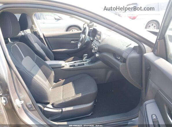 3N1AB8CV5MY277231 2021 NISSAN SENTRA Gray Widok wnętrza z przodu