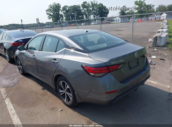 3N1AB8CV5MY277231 2021 NISSAN SENTRA Gray Tył lewy