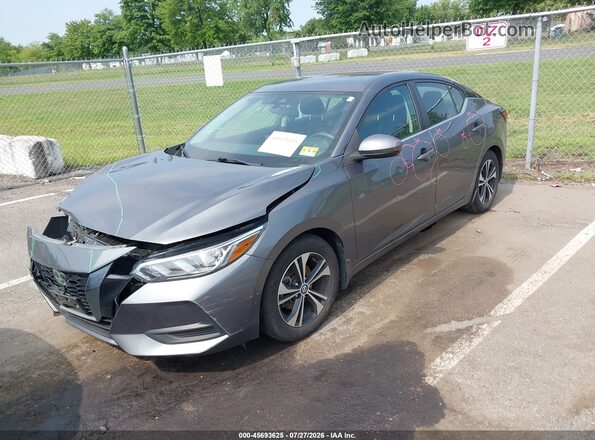 3N1AB8CV5MY277231 2021 NISSAN SENTRA Gray Widok z przodu