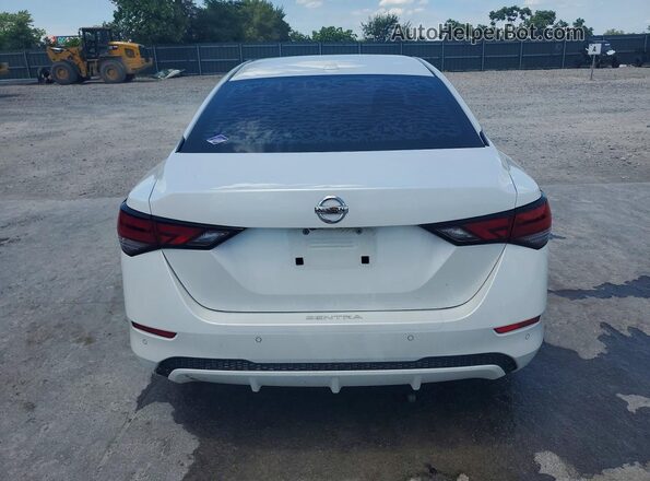3N1AB8CV5MY294241 2021 NISSAN SENTRA Белый Вид сзади