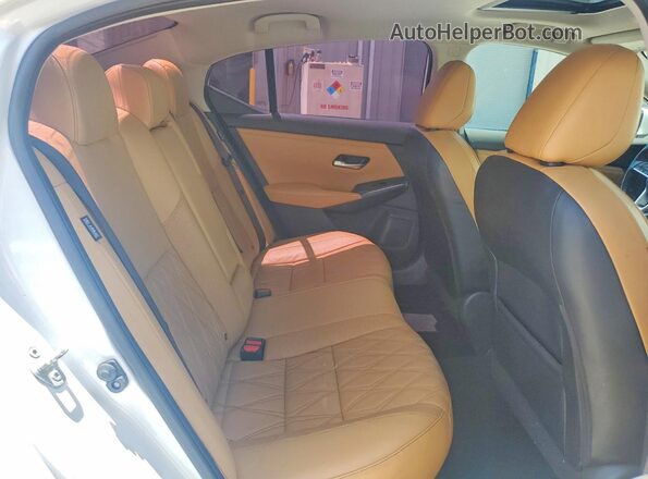 3N1AB8CV5MY294241 2021 NISSAN SENTRA Белый Вид задних сидений