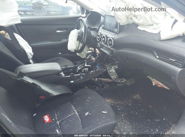 3N1AB8CV5MY304363 2021 NISSAN SENTRA Black Вид салону спереду