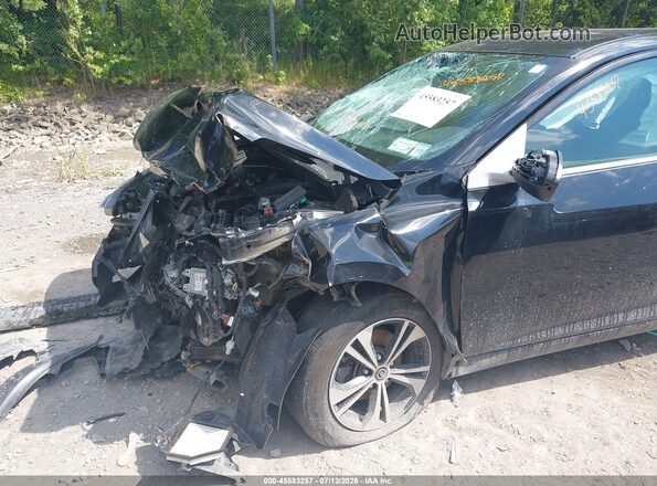 3N1AB8CV5MY304363 2021 NISSAN SENTRA Black Вид спереду