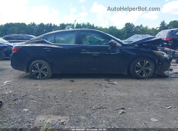 3N1AB8CV5MY304363 2021 NISSAN SENTRA Black Вид щитка приладів