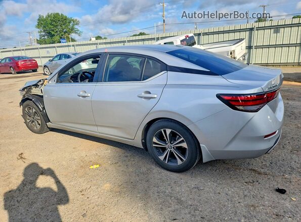 3N1AB8CV5MY327190 2021 NISSAN SENTRA Silver Задня ліва чверть