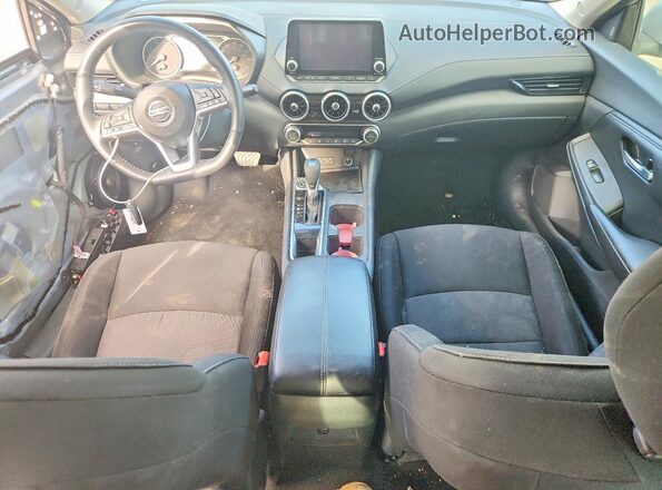 3N1AB8CV5MY327190 2021 NISSAN SENTRA Silver Вид панелі приладів