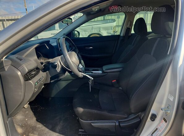 3N1AB8CV5MY327190 2021 NISSAN SENTRA Silver Вид салону спереду