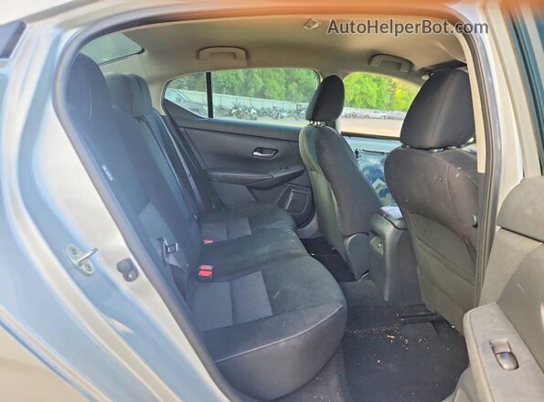 3N1AB8CV5MY327190 2021 NISSAN SENTRA Silver Вид задніх сидінь