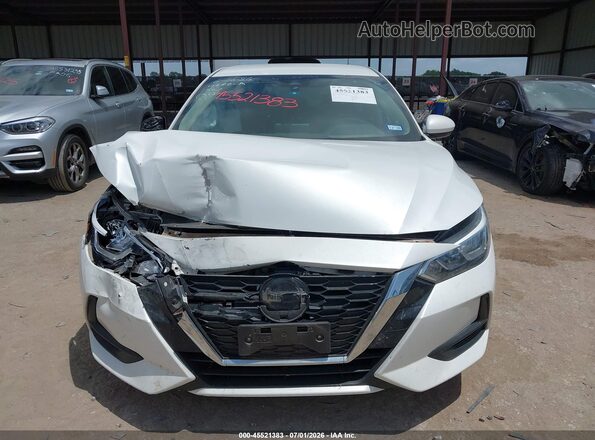 3N1AB8CV5NY215958 2022 NISSAN SENTRA White Vista del cuadro de instrumentos