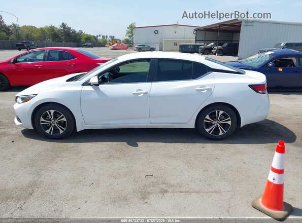 3N1AB8CV5NY237491 2022 NISSAN SENTRA Белый Панорамный вид салона 360°