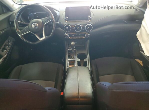 3N1AB8CV5NY247390 2022 NISSAN SENTRA Gray Вид панелі приладів
