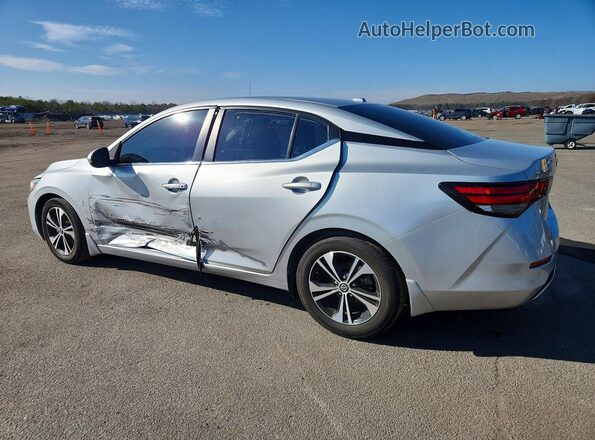 3N1AB8CV5NY249480 2022 NISSAN SENTRA Silver Tył lewy