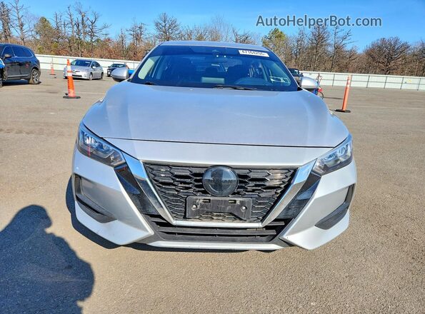 3N1AB8CV5NY249480 2022 NISSAN SENTRA Silver Widok z przodu