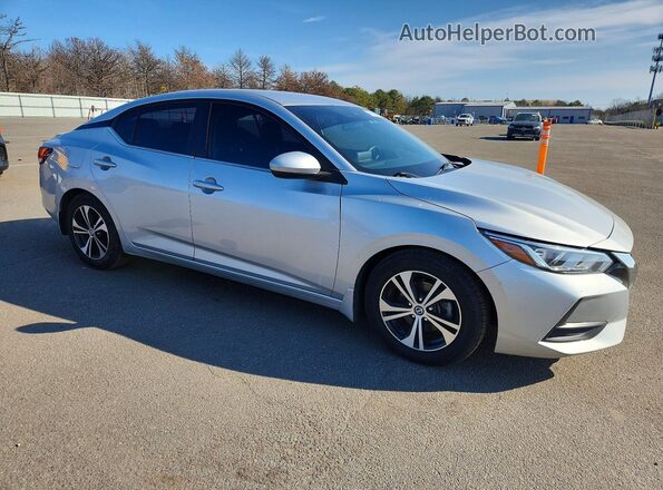 3N1AB8CV5NY249480 2022 NISSAN SENTRA Silver Przód prawy