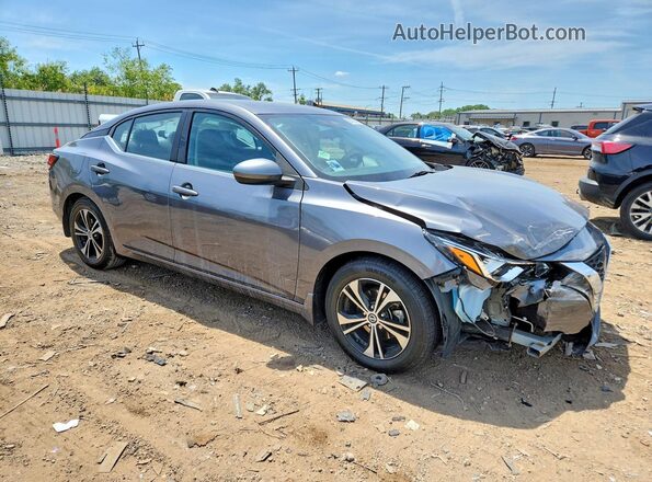 3N1AB8CV5NY307913 2022 NISSAN SENTRA Gray Delantero derecho