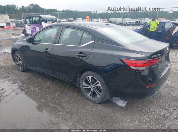 3N1AB8CV5PY226574 2023 NISSAN SENTRA Черный Задняя левая четверть