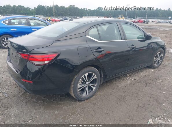 3N1AB8CV5PY226574 2023 NISSAN SENTRA Черный Задняя правая четверть