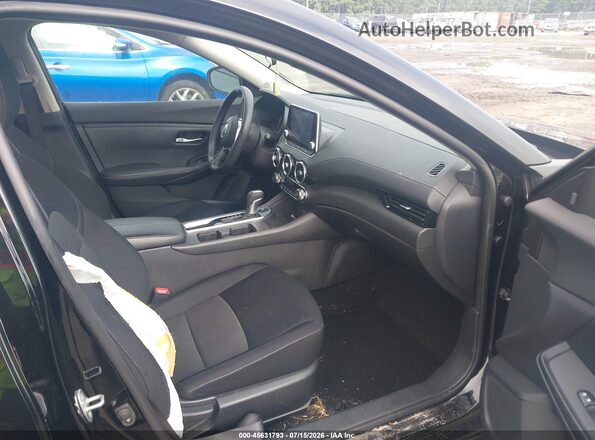 3N1AB8CV5PY226574 2023 NISSAN SENTRA Черный Вид салона спереди