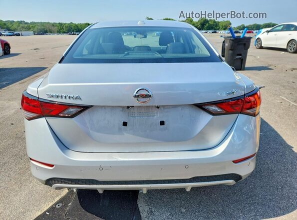 3N1AB8CV5PY240314 2023 NISSAN SENTRA Silver Rear view