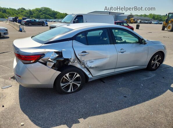3N1AB8CV5PY240314 2023 NISSAN SENTRA Silver Rear right