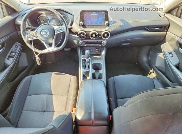 3N1AB8CV5PY240314 2023 NISSAN SENTRA Silver Dashboard view