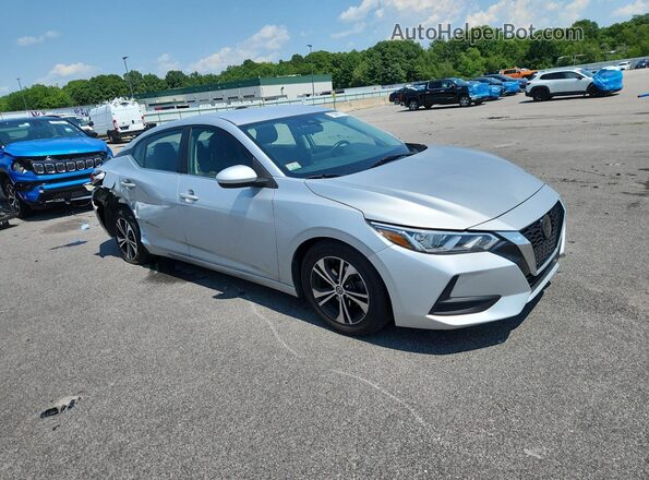 3N1AB8CV5PY240314 2023 NISSAN SENTRA Silver 