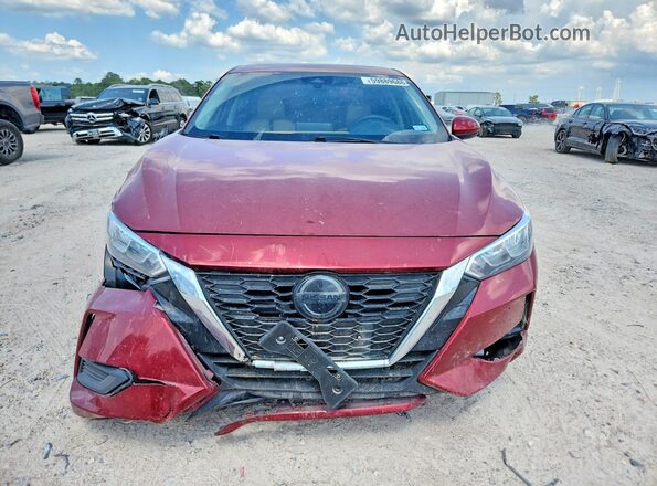 3N1AB8CV5PY251975 2023 NISSAN SENTRA Red წინა ხედი