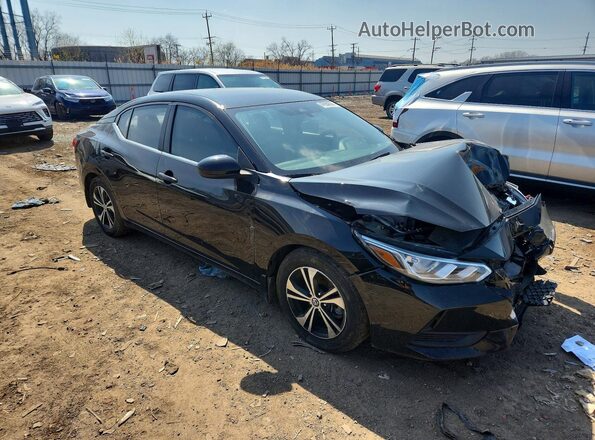 3N1AB8CV5PY274706 2023 NISSAN SENTRA Black Передня права чверть