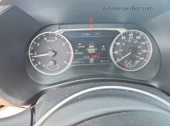 3N1AB8CV5PY274706 2023 NISSAN SENTRA Black Вид щитка приладів