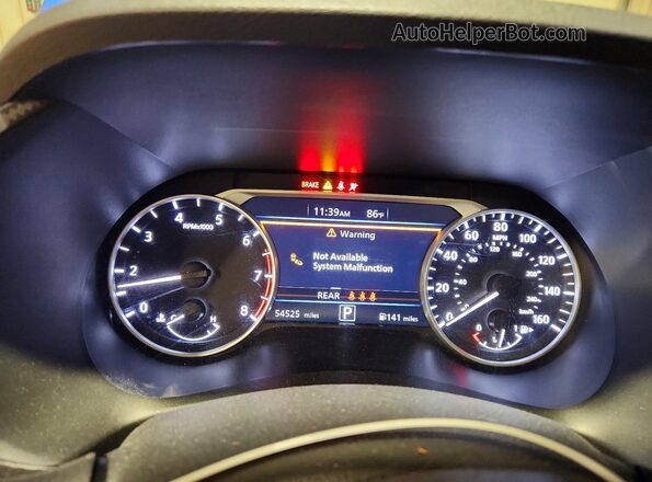 3N1AB8CV5PY275953 2023 NISSAN SENTRA Blue Սարքավորումների վահանակի տեսք