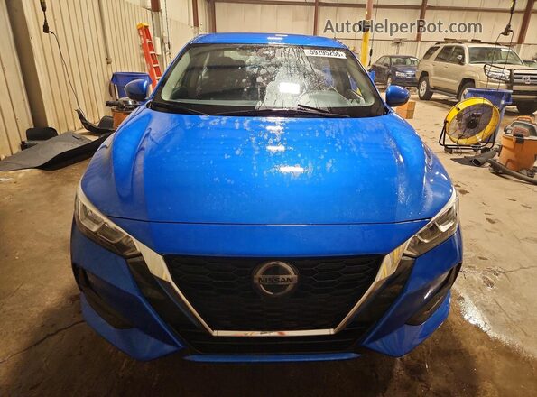 3N1AB8CV5PY275953 2023 NISSAN SENTRA Blue Դիմացի տեսք