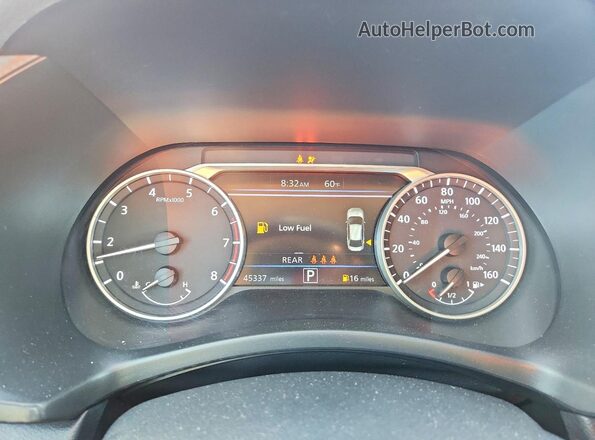 3N1AB8CV5PY301113 2023 NISSAN SENTRA Silver Вид щитка приладів