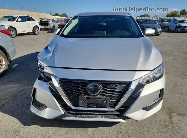 3N1AB8CV5PY301113 2023 NISSAN SENTRA Silver Вид спереду